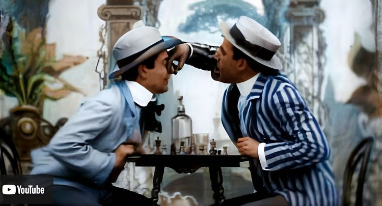 Шахматные дебаты /A Chess Dispute/ коротком/ 1903