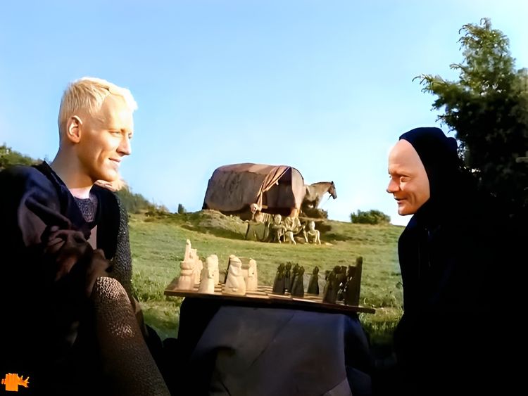 Седьмая печать /The Seventh Seal/ 1957 (0:58:23 / 1:37:39)