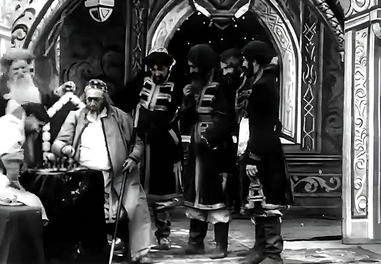 Смерть Иоанна Грозного, 1909 (0:09:58 / 0:12:12)